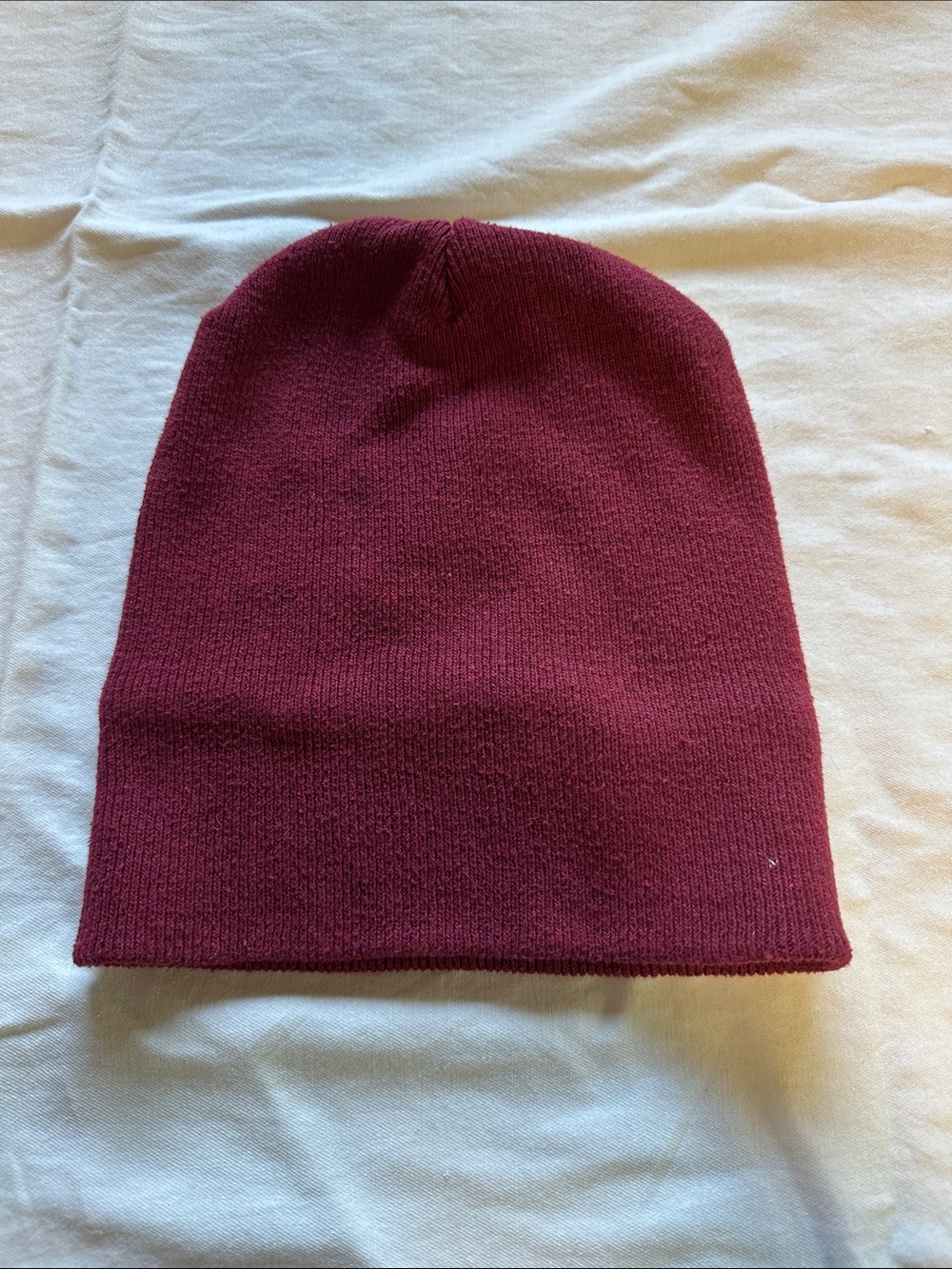 Maroon Knit winter toque Beanie Hat
